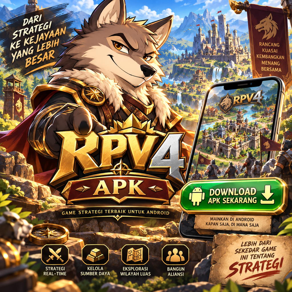 RPV4 APK game strategi serigala untuk Android