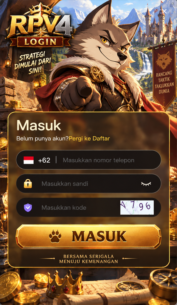 RPV4 Login game strategi serigala